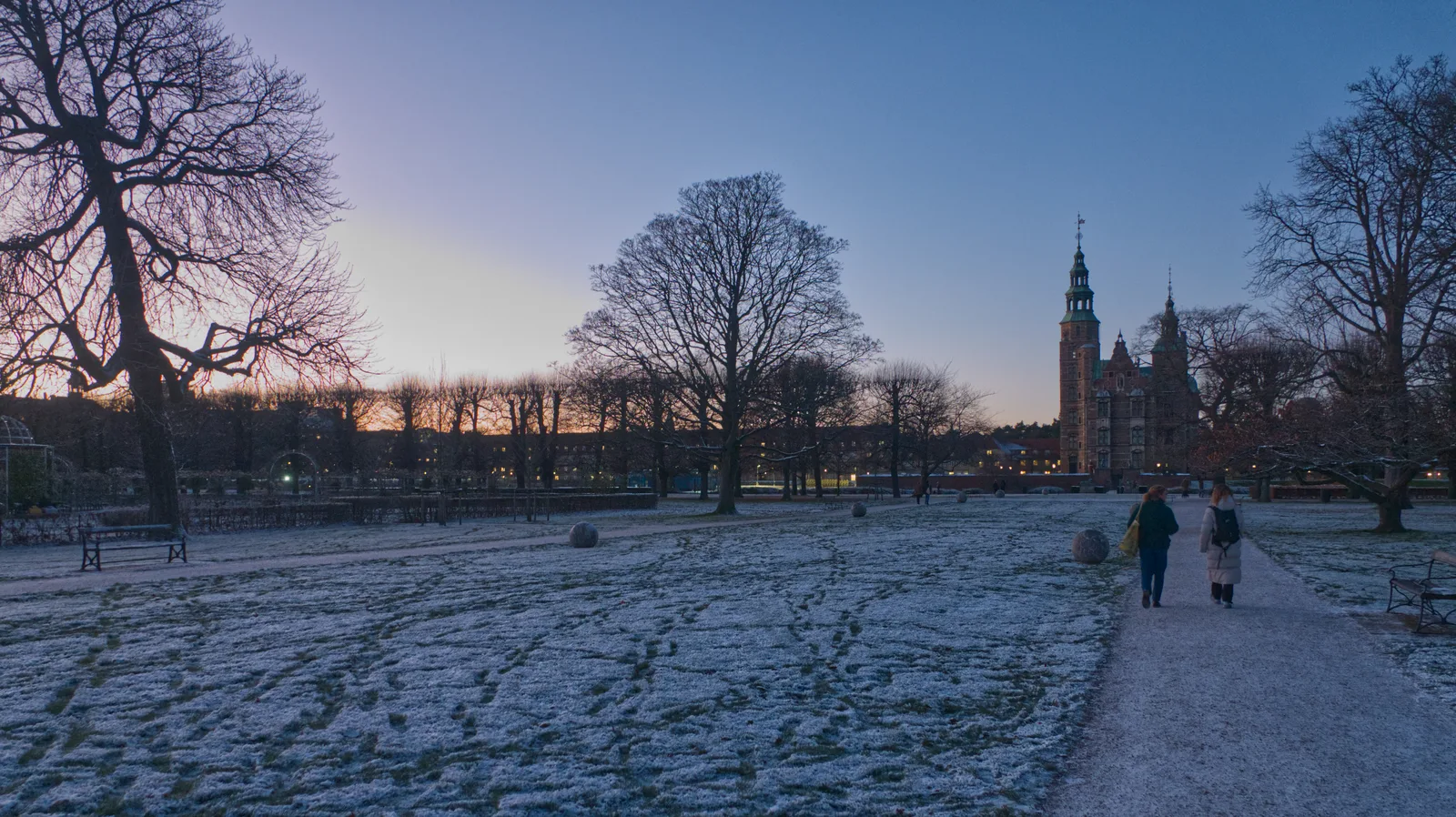 Copenhagen King's Garden at Rosenborg Castle