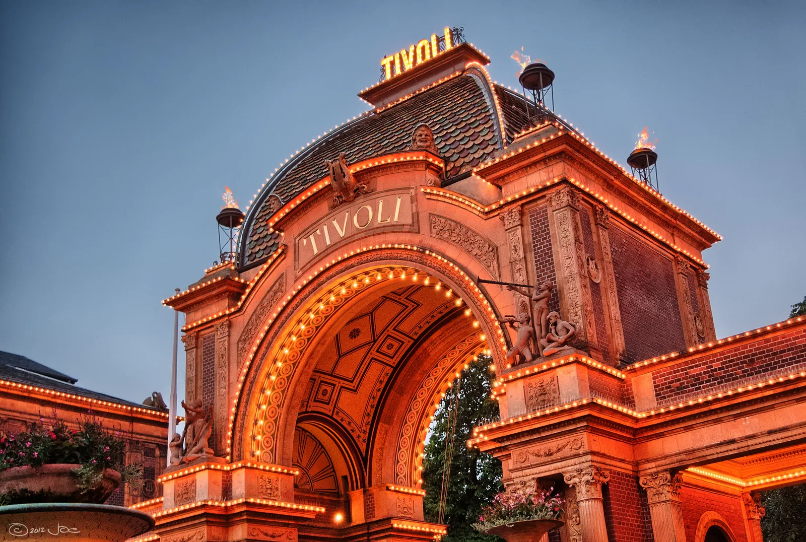 Tivoli Gardens Copenhagen Denmark