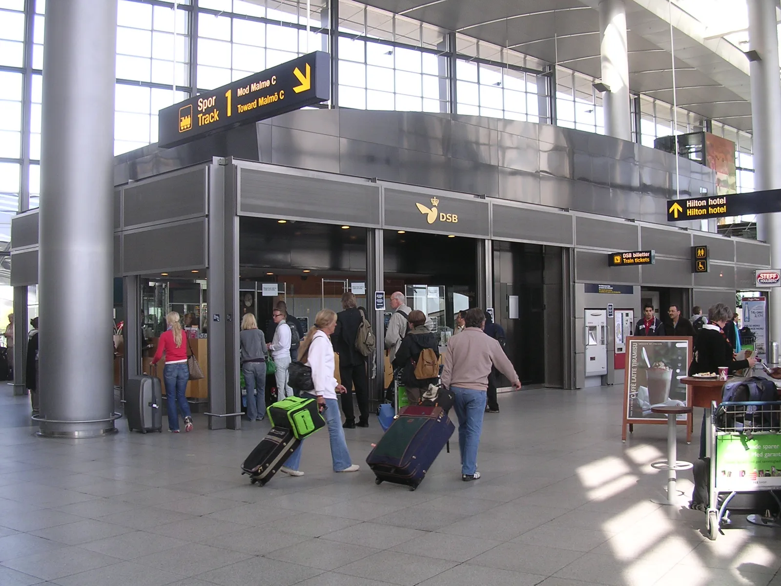 DSB Orange ticket booking app showing available discounted fares for Copenhagen to Aarhus routes