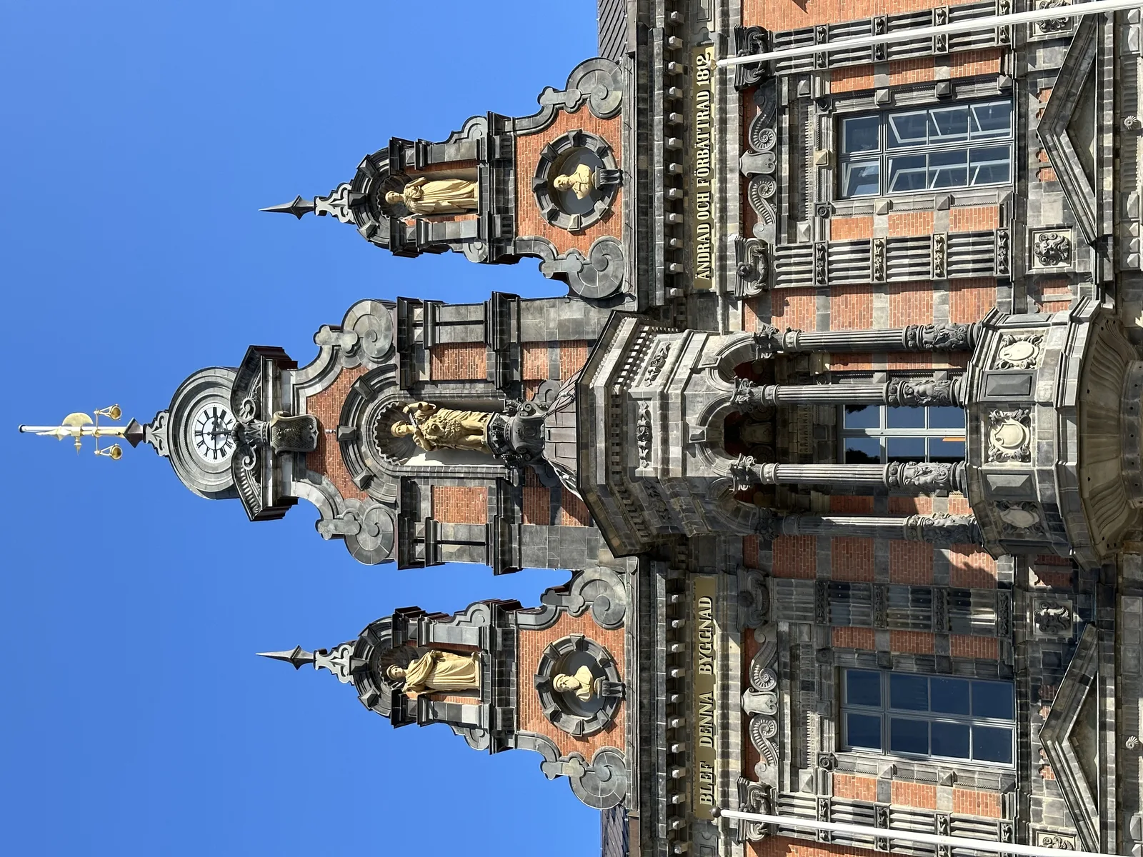 Malmö old town square, Sweden
