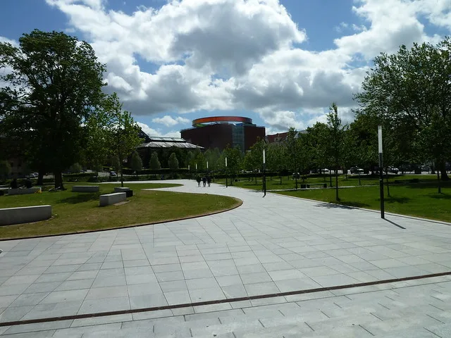 Aarhus museum entrance, Aarhus, Denmark