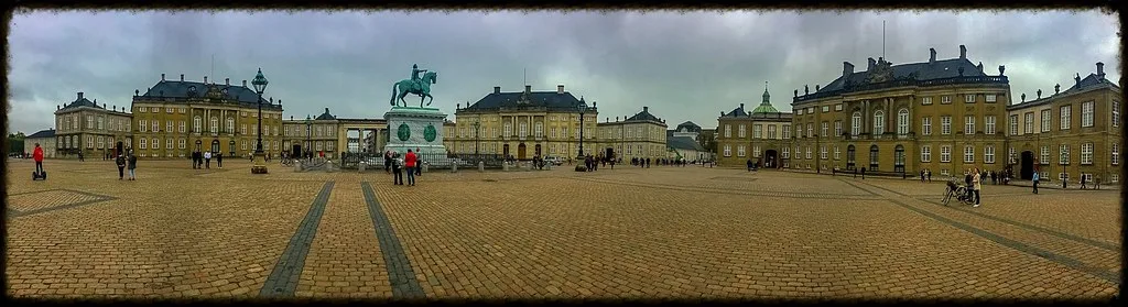 Amalienborg Royal Guard in Copenhagen, Denmark