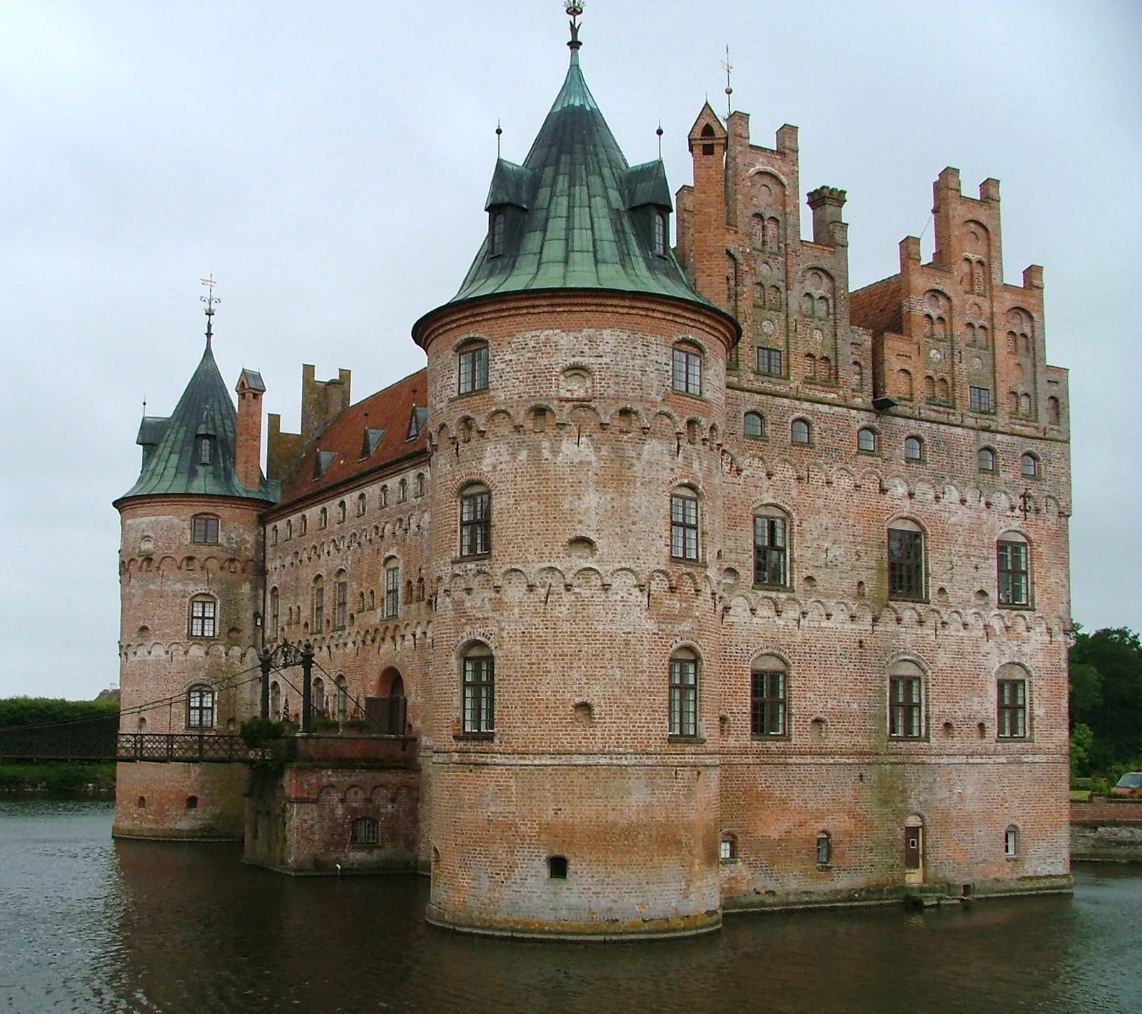 Egeskov Castle in Odense Denmark