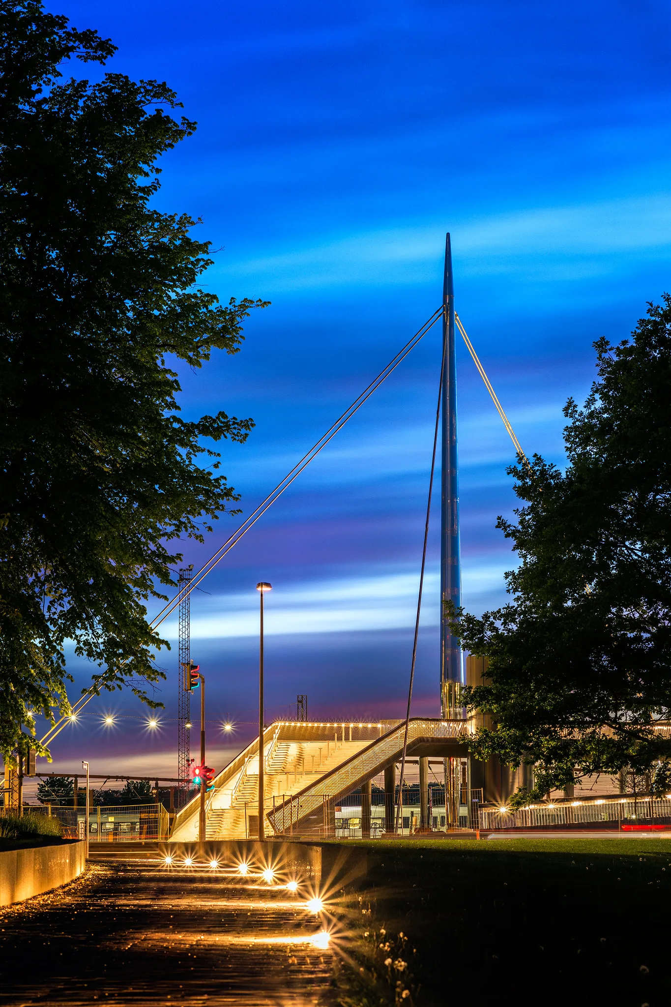 Scenic views and attractions in Odense, Denmark