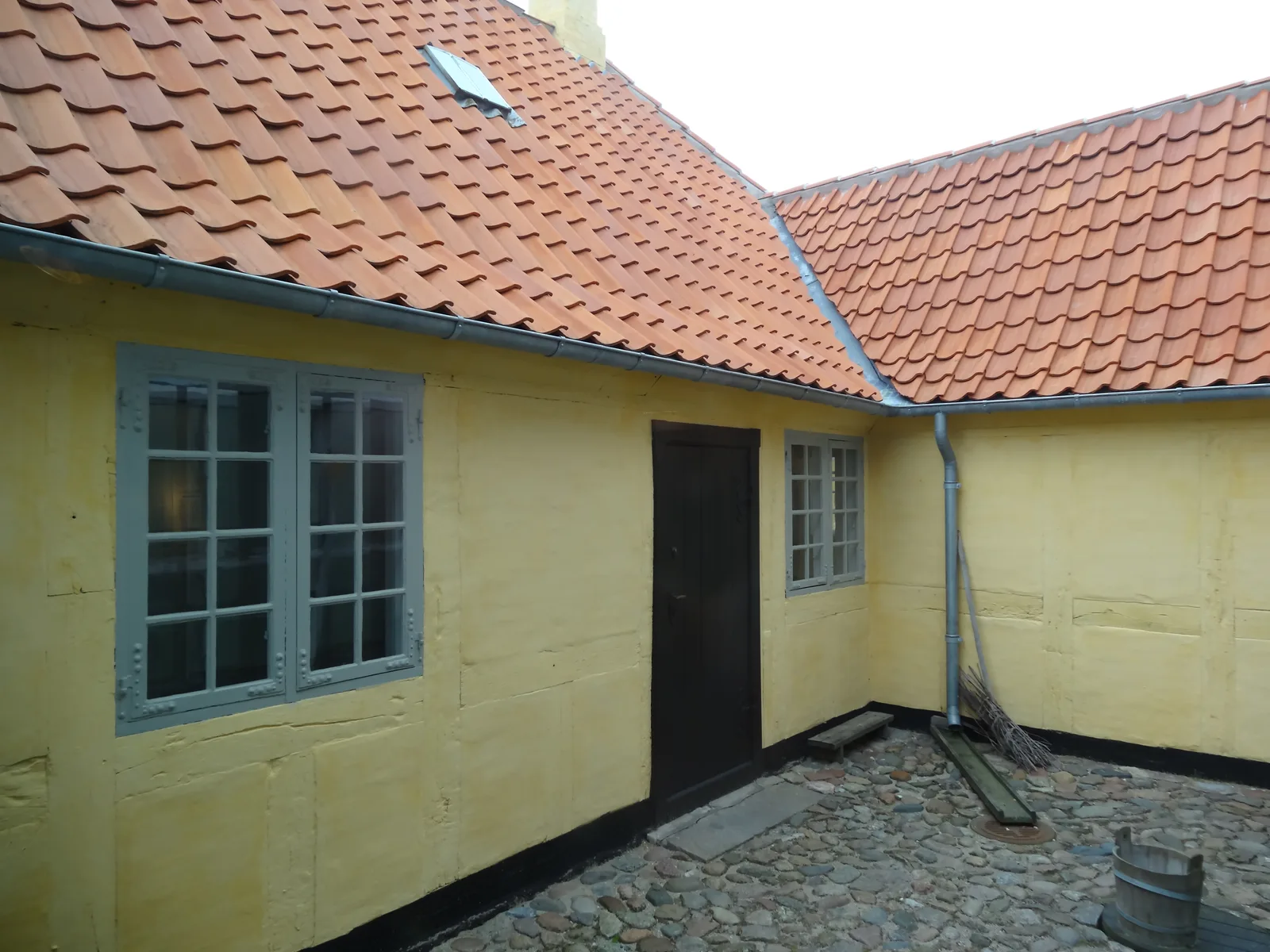 H.C. Andersen House museum entrance in Odense