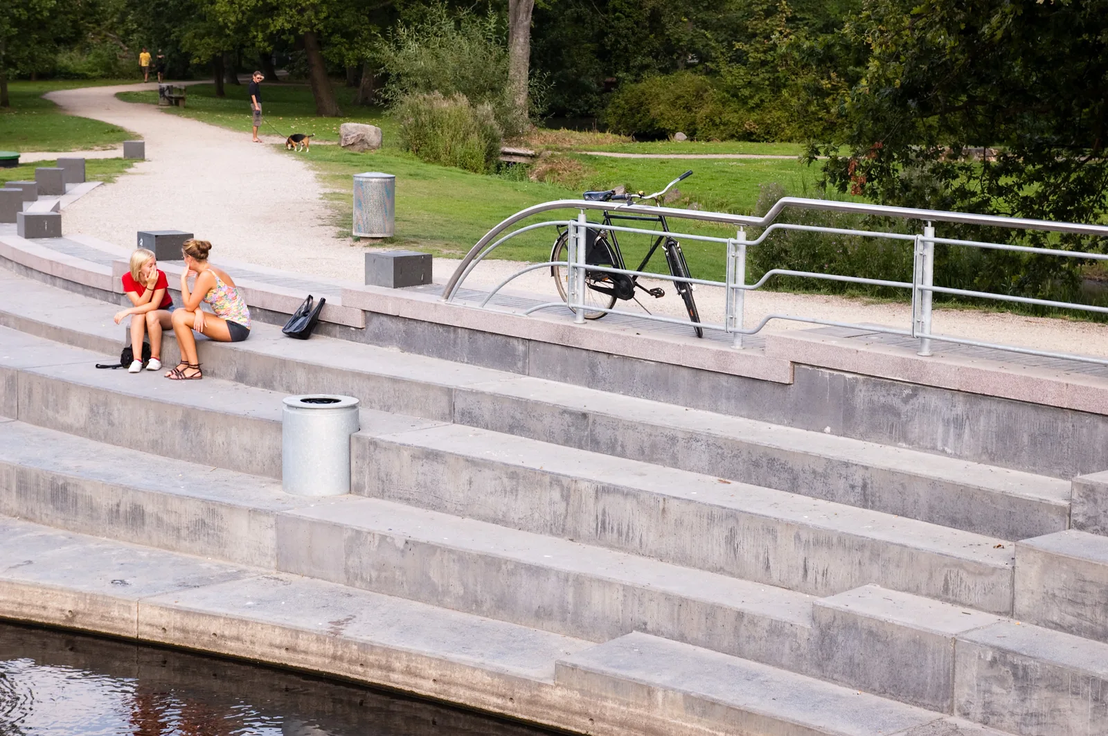 Fairy Tale Garden and Munke Mose park in Odense