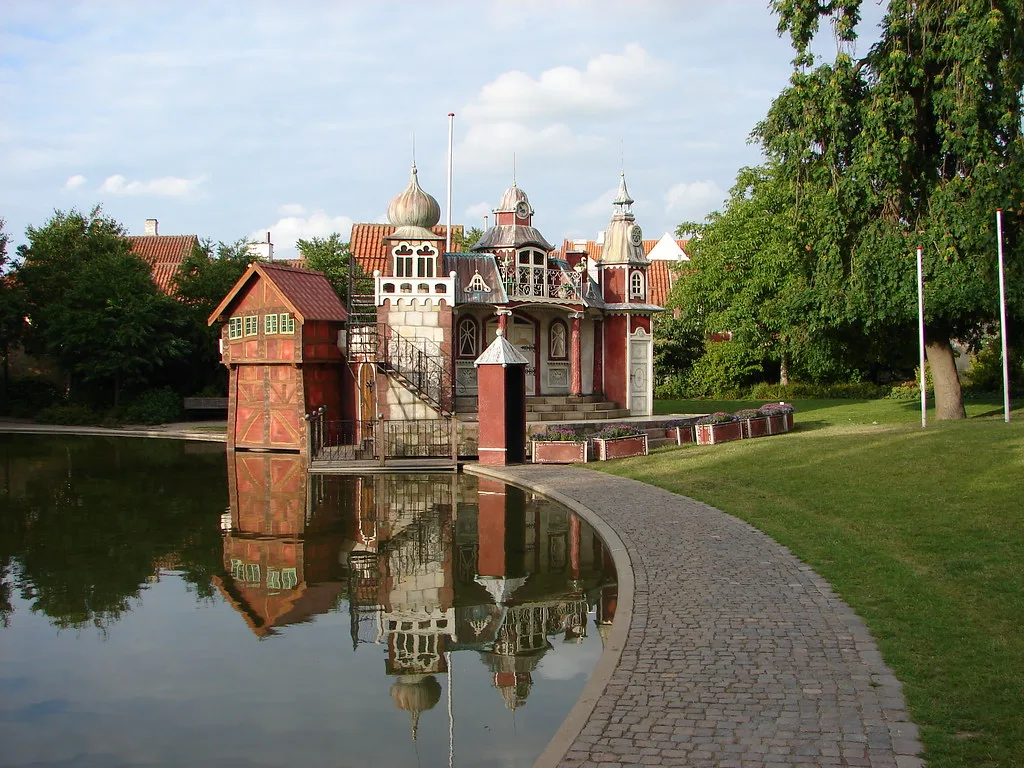 Egeskov Castle Moat Renaissance in Odense
