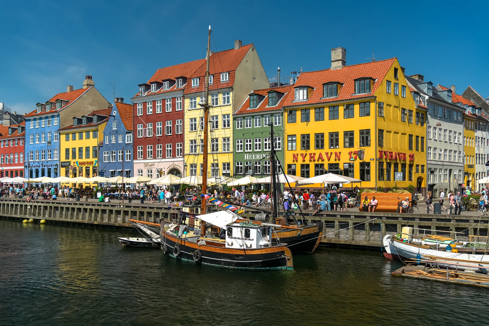 Stroll Through the Colorful Nyhavn Waterfront in Copenhagen, Denmark