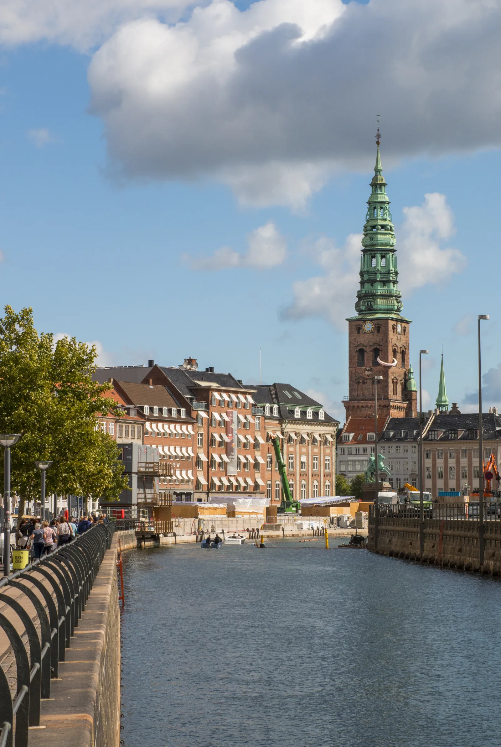 Copenhagen 11:50 — changing of the guard at amalienborg palace